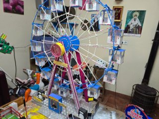 Maquetas de feria hechas a mano