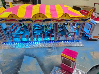 Maquetas de feria hechas a mano