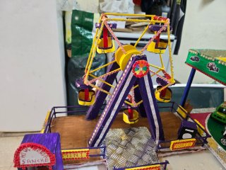 Maquetas de feria hechas a mano