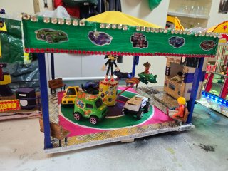 Maquetas de feria hechas a mano