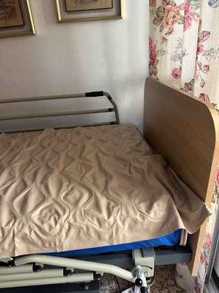 Cama articulada madera y metal
