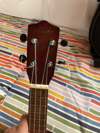 Ukelele ALeho con funda