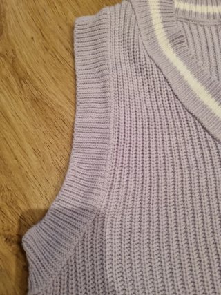 Chaleco Stradivarius Morado Talla S