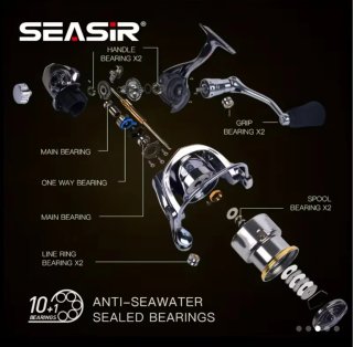 CARRETE PESCA SEASIR EXPERT 4000S-CXH (DAIWA)