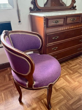 Dormitorio completo madera oscura