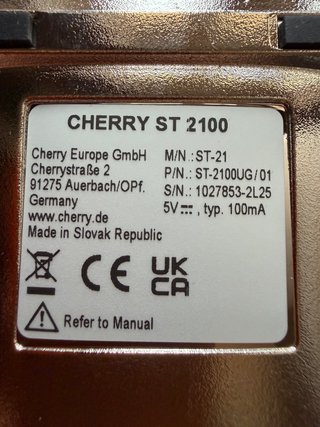 Lettore Smart Card CHERRY ST-2100