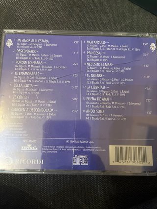 CD Marco Masini Mi Amor Alli Estara