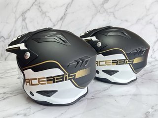 Pack 2 Cascos Acerbis Jet Aria Talla L COMO NUEVOS