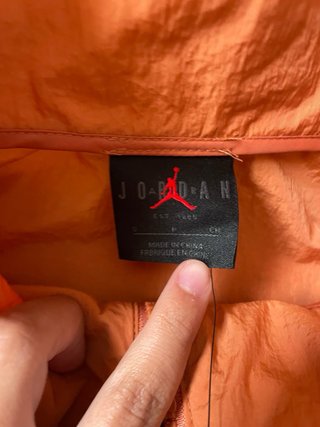 Chaqueta Jordan Naranja