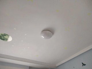 Lámpara techo LED efecto estrellitas