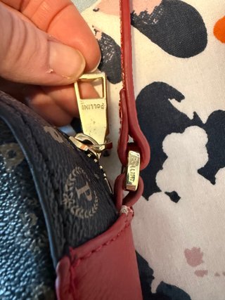 Borsa Pollini Oro e Rossa
