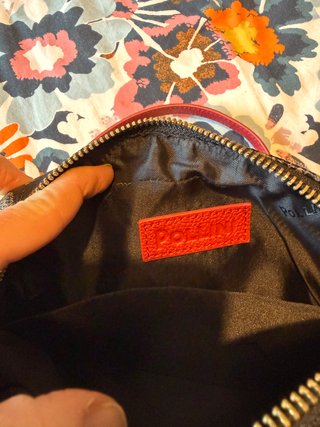 Borsa Pollini Oro e Rossa