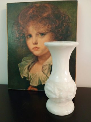 Jarrón Alabastro Vintage 17cm