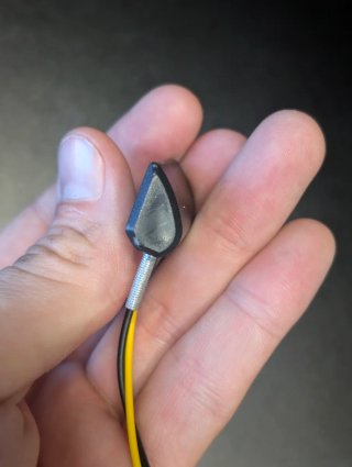 Luz LED matrícula moto homologada