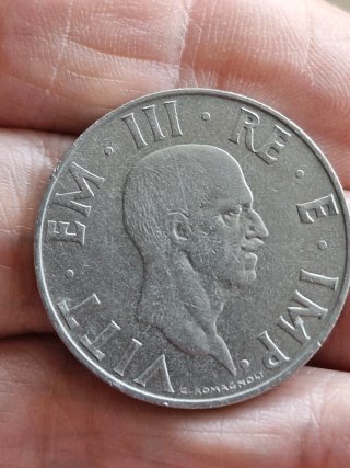 4 Monete 2 Lire Vittorio Emanuele III