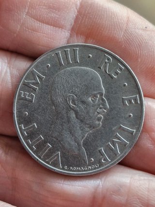4 Monete 2 Lire Vittorio Emanuele III