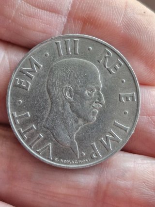 4 Monete 2 Lire Vittorio Emanuele III