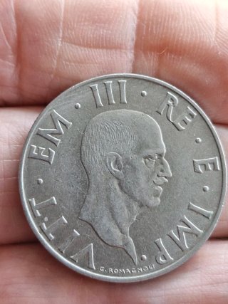 4 Monete 2 Lire Vittorio Emanuele III