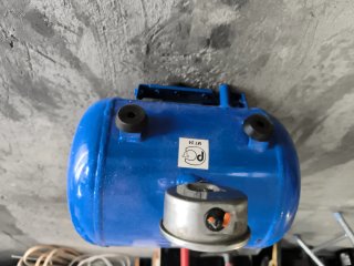 Calderín Michelin con manómetro