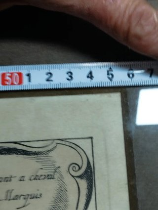 Litografia La Doma dei Cavalli