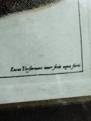 Litografia La Doma dei Cavalli