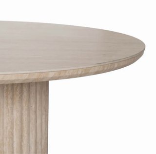 Mesa Comedor Beige Piedra MDF 180x90x76cm