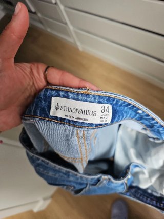 Falda vaquera Stradivarius Talla 34