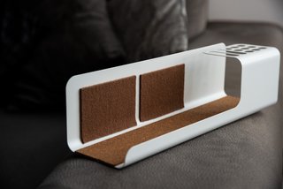 Organizador Escritorio Metálico y Corcho