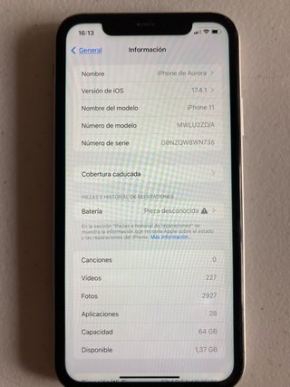 iPhone 11 64GB Blanco
