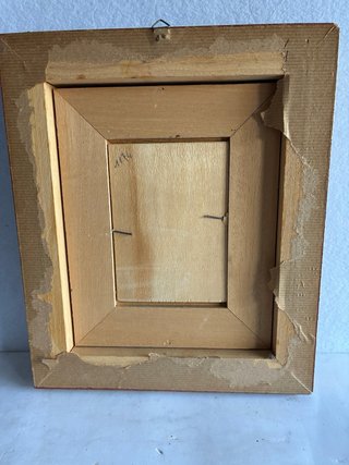 Quadro olio su tavola 25x30