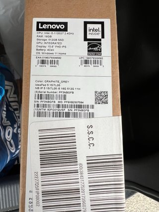 Lenovo IdeaPad 5 – i5 / 16GB / 512GB SSD / 16” FHD
