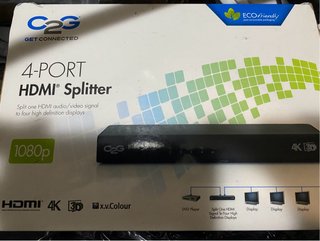 C2G 4-Port HDMI Splitter 1080p