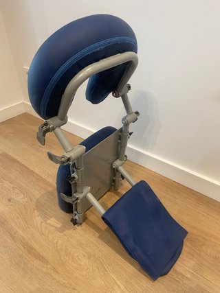 Camilla plegable ecopostural y accesorios