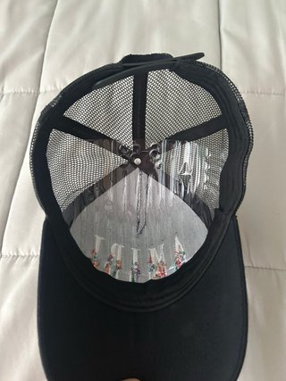 Gorra Amiri Negra Bordada