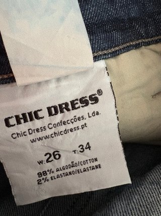 Calças de ganga Chic dress T36