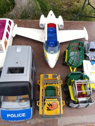 Lote de vehículos Playmobil