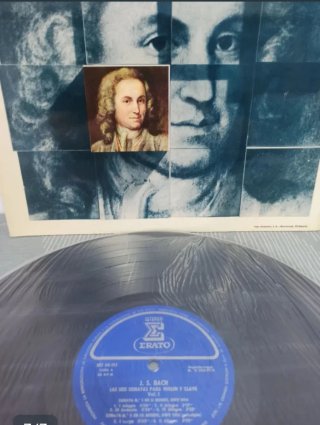 Vinilos J.S. Bach Sonatas para Violín y Clave 1970