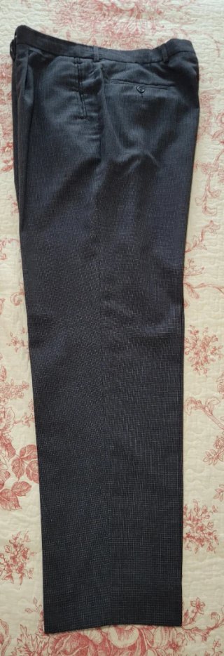TRAJE AMERICANA GRIS OSCURO XXL COMO NUEVO