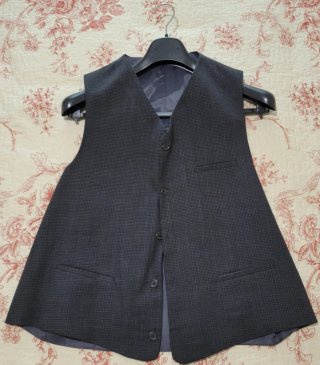TRAJE AMERICANA GRIS OSCURO XXL COMO NUEVO