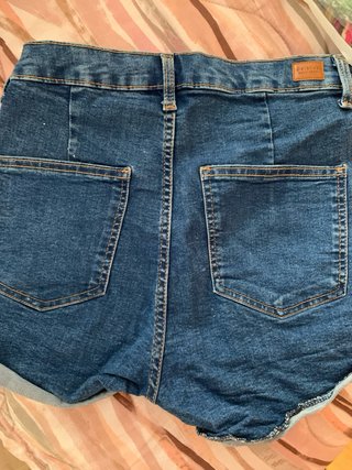 Shorts vaqueros Bershka talle alto