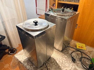 2 TERMOS ELÉCTRICOS BAÑO MARÍA PROFESIONAL (GAYC)