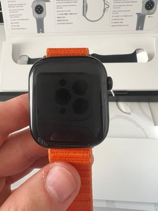 Apple Watch Series 11 Negro Naranja
