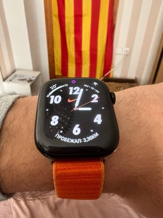 Apple Watch Series 11 Negro Naranja