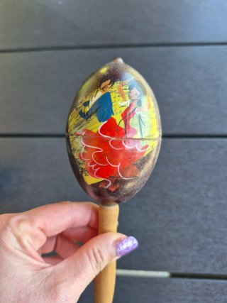 Maracas vintage torero flamenco anni 50/60