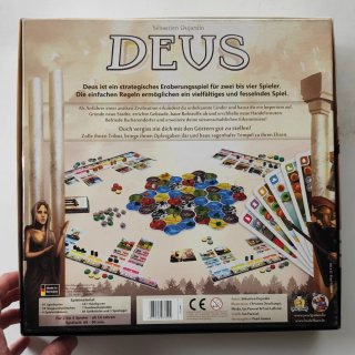 DEUS Juego de Mesa (en Alemán)