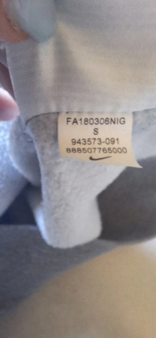 Felpa Nike NSW Grigia Taglia S
