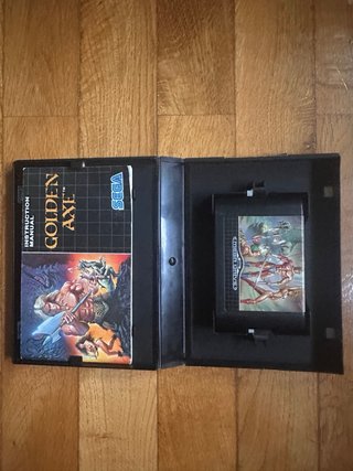 Golden Axe Sega Mega Drive Cartucho y Manual