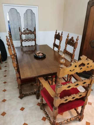 Comedor de nogal PRECIO A CONVENIR
