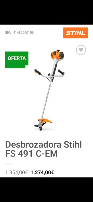 Desbrozadora Stihl FS 491