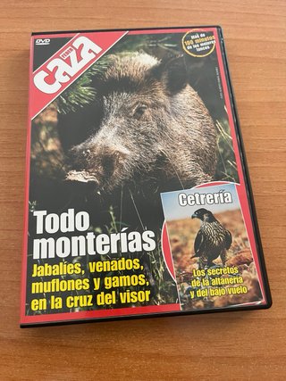Lote 2 DVDs de Caza: Machos Monteses y Conejos